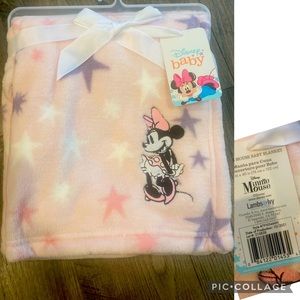 NEW Minnie Mouse baby blanket